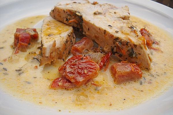 Turkey Breast with Sun-dried Tomatoes