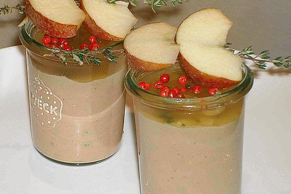 Turkey Liver Parfait with Apple – Thyme – Jelly