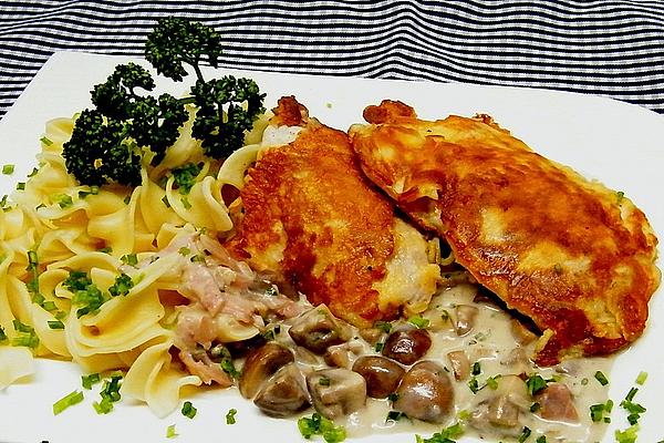 Turkey Piccata with Mushrooms