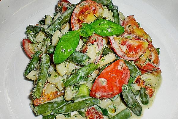 Tuscan Bean Pasta Salad