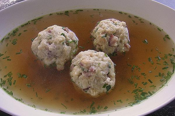 Tyrolean Dumpling Soup