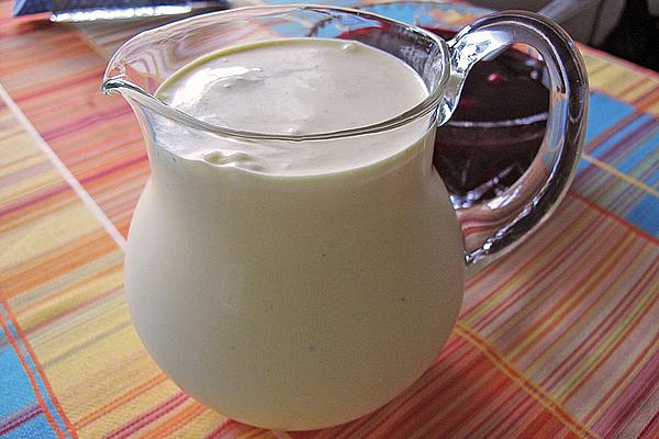 Vanilla Sauce for Adults