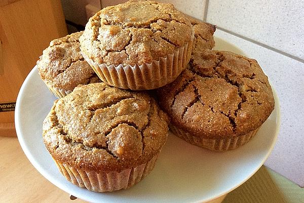 Vegan Apple-nut Muffins