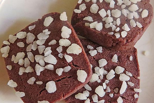 Vegan Chocolate Cookies with Granulated Sugar