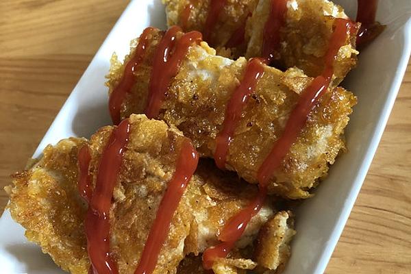 Vegan Nuggets with Curry Ketchup