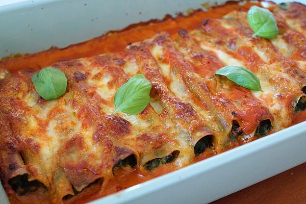 Vegetarian Filled Cannelloni