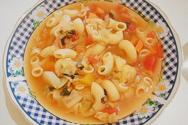 Vegetarian Minestrone Alla Milanese