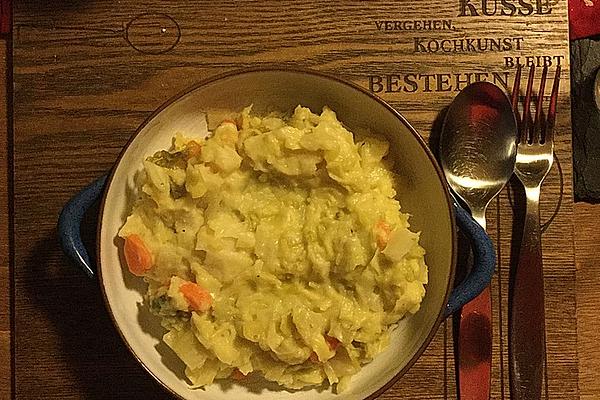 Vegetarian Savoy Cabbage Stew