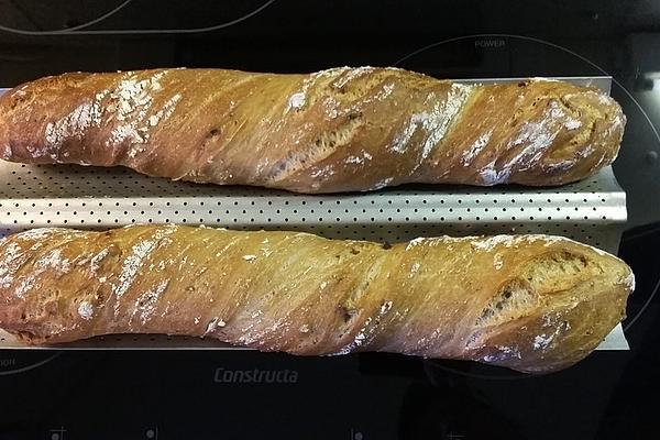 Walnut and Fig Baguette