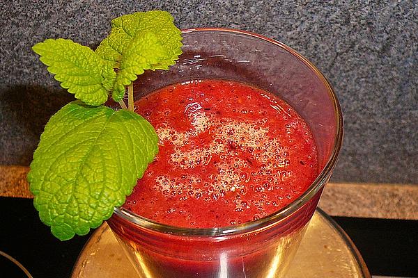 Watermelon and Mango Smoothie