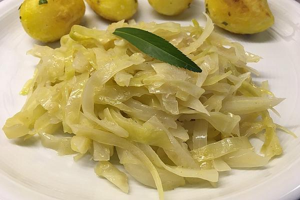 Westphalian White Cabbage According To Grandma`s Style