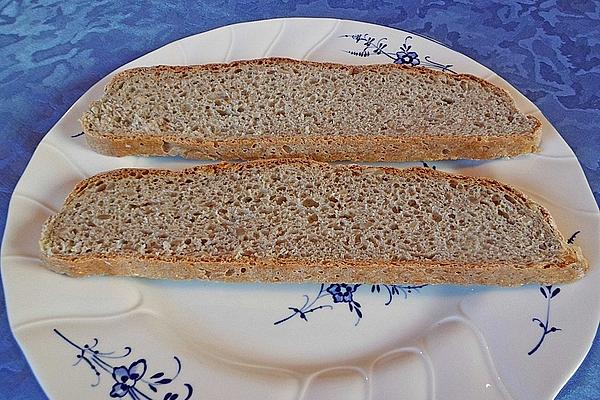 Wheat-spelled-buckwheat Bread with Sunflower Seeds