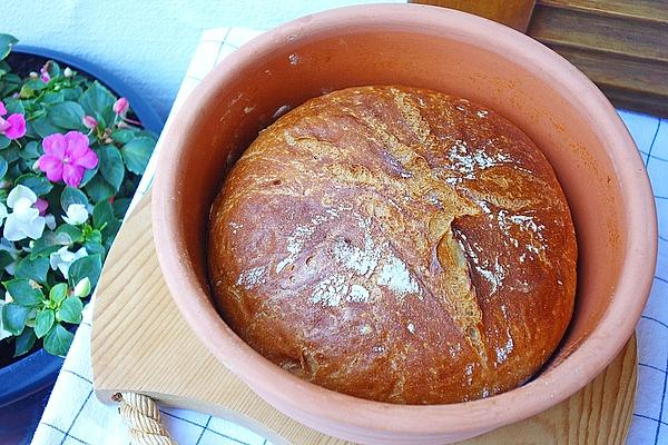 White Bread from Roman Pot