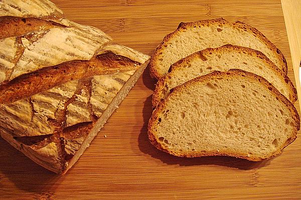 White Bread with Sourdough