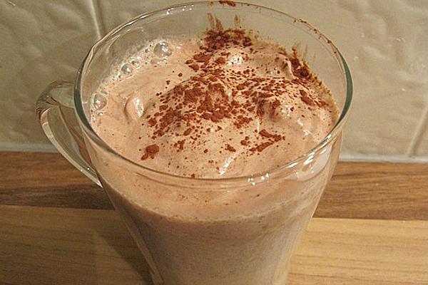 White Drinking Chocolate with Cocoa Cream