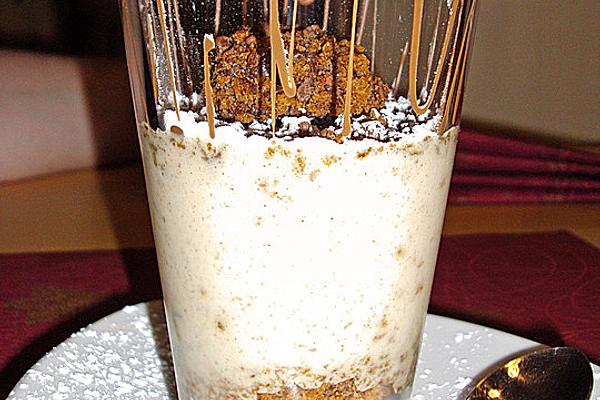 White Gingerbread Mousse