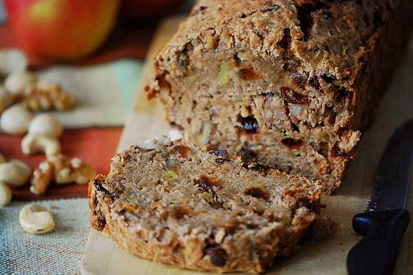Whole Apple Bread with Nuts