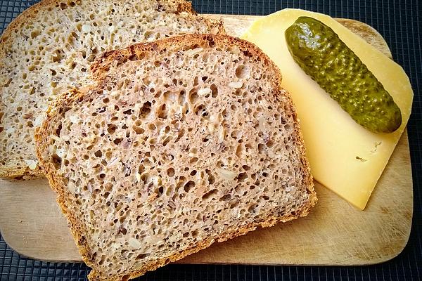 Whole Grain Bread with Oat Flakes