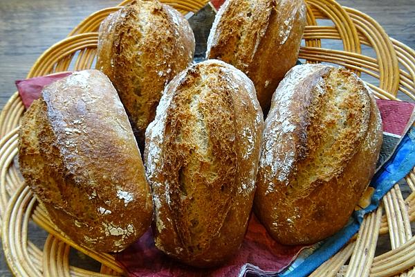 Wholemeal Spelled Rolls with Lievito Madre