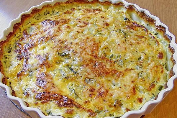 Wild Garlic and Potato Gratin