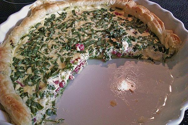 Wild Garlic Quiche