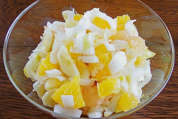Winter Fruit Salad with Chicory