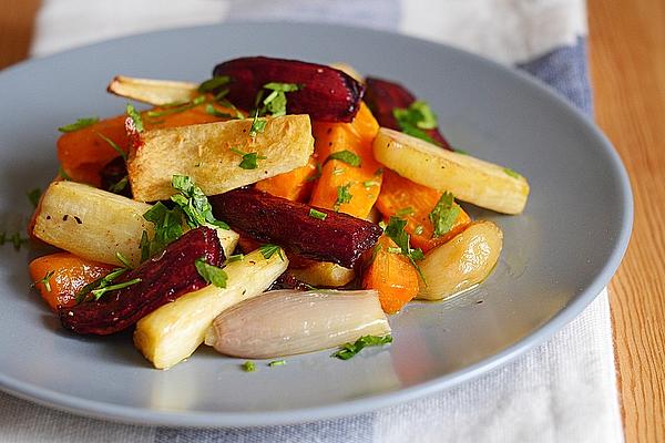 Winter Vegetables from Oven
