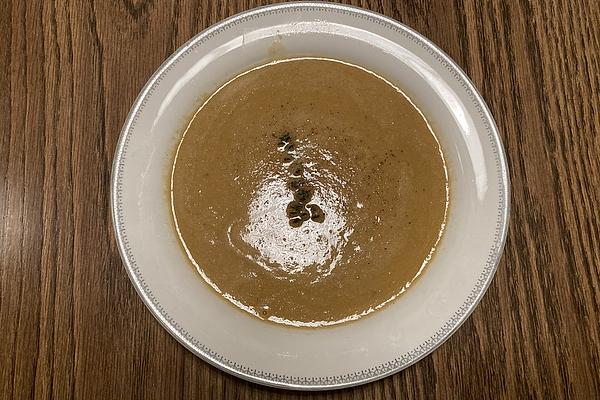 Wintery Chestnut and Sweet Potato Soup