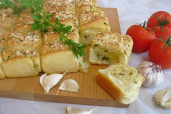 Wrinkled Bread with Cheese