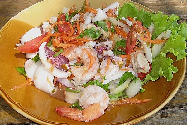 Yam Taleh – Sour, Spicy Thai Seafood Salad
