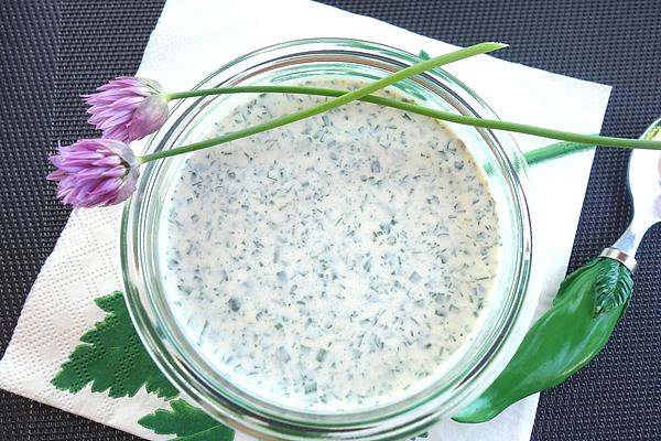 Yogurt Dressing with Fresh Herbs