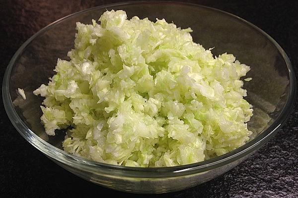 Young White Cabbage Salad