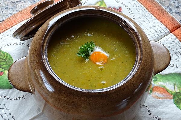 Zucchini, Carrot and Potato Soup À La Mama