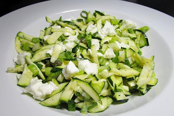 Zucchini Salad with Capers