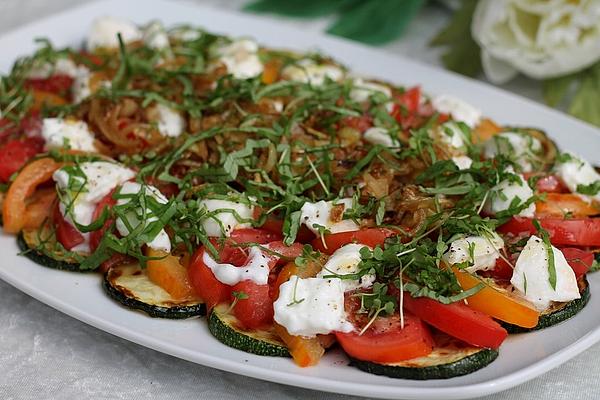 Zucchini Salad with Tomato