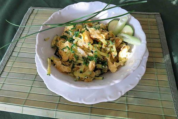 Zucchini – Scrambled Eggs