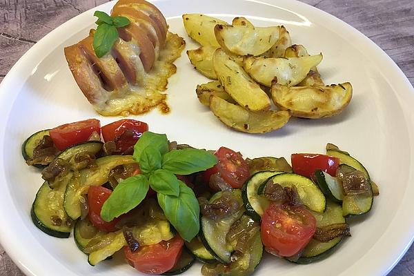 Zucchini – Tomatoes – Onions – Vegetables