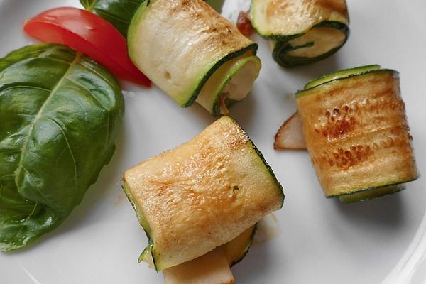 Zucchini – Turkey Breast – Rolls with Feta