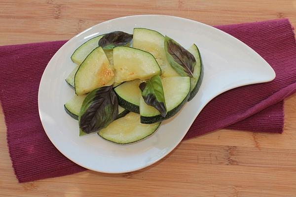 Zucchini Vegetables with Basil