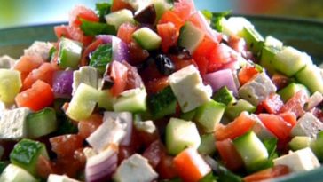 Greek Shepherd`s Salad À La Gabi