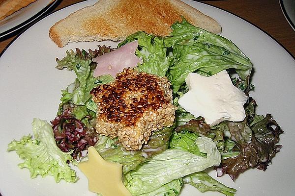 Advent Salad – Leaf Salad with Asterisks