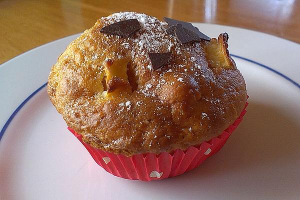 Airy, Fluffy Apple and Cinnamon Muffins