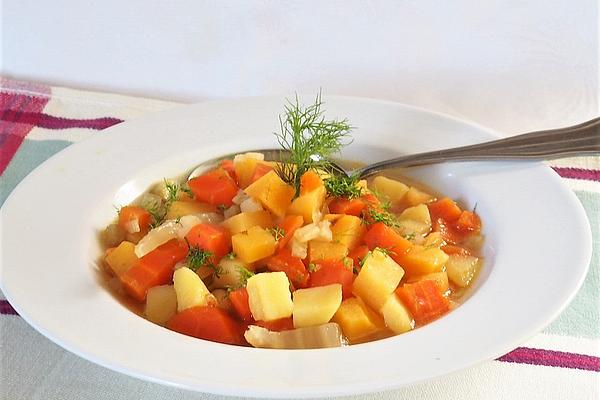 Alkaline Vegetable Soup