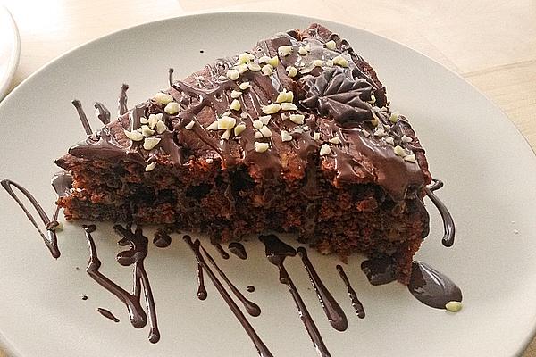 Almond Banana Chocolate Cake