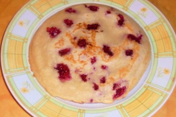 Almond Flour and Raspberry Pancakes À La Didi