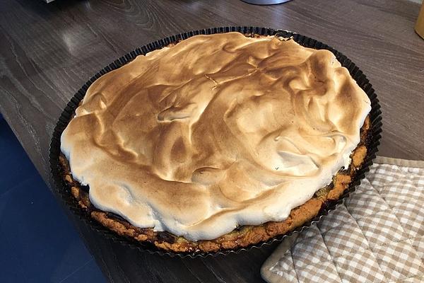 Alsatian Rhubarb Tart