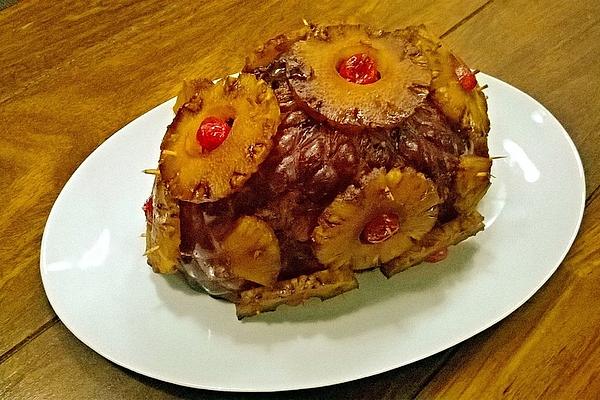 American Ham with Pineapple