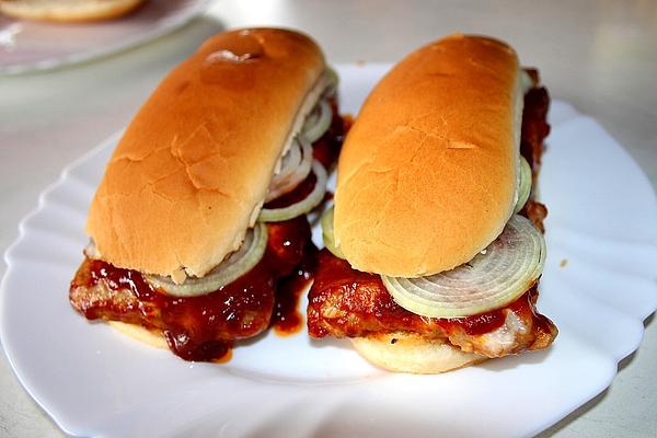 American McRib Sandwiches