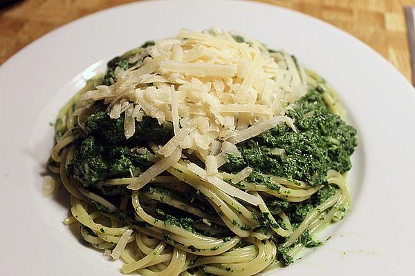 Anitas Spinach Spaghetti