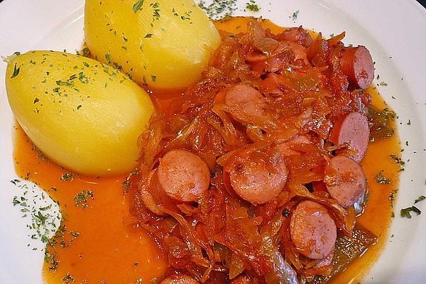 Annika`s Sausage Goulash, Szeged Style